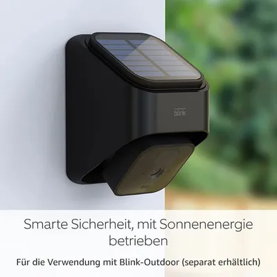 Produktbild von Amazon B08SDZXM48, Solarpanel, Draußen, Schwarz, Blink, Outdoor, 1 Stück(e)