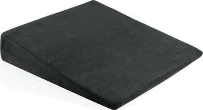 Produktbild von Sitzkeilkissen 37x37x8cm entlastet die Wirbelsäule Bezug aus Fleece abnehmbar