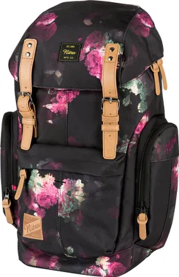 Produktbild von NITRO Freizeitrucksack Rucksack mit Laptopfach Daypacker Backpack 32L Black Rose schwarz mehrfarbig