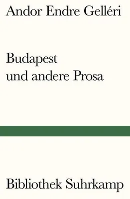 Obrázek produktu pro Budapest und andere Prosa