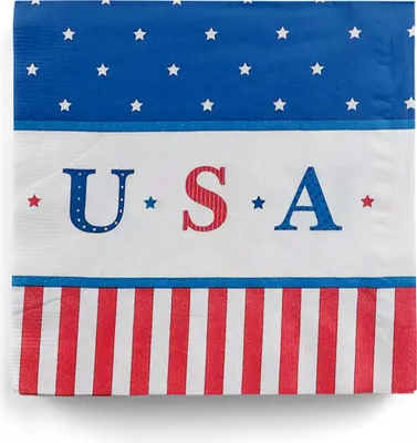 Produktbild von USA Serviettenset 16 St.
