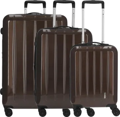 Produktbild von CHECK.IN London 2.0 Trolley-Set 3tlg. (carbon champagner)