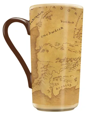 Image de La carte du Seigneur des Anneaux Tasse 470ml