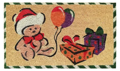 Kokos-Fußmatte Winter Weihnachten 40x70 cm rutschfest