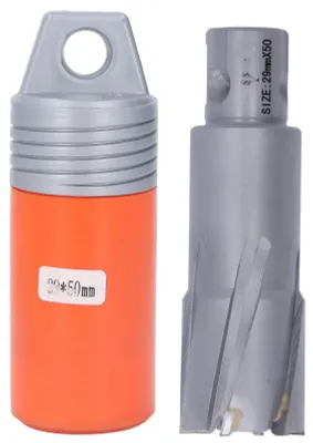 Produktbild von Hartmetall-Lochsägen-Bit, Stahlplattenschneider, Öffner für Magnetbohrmaschine, 50 mm, Bohrtiefe 29 mm