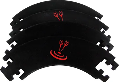 Obrázek produktu pro Karella Dartscheibe Fangring 4-teilig schwarz