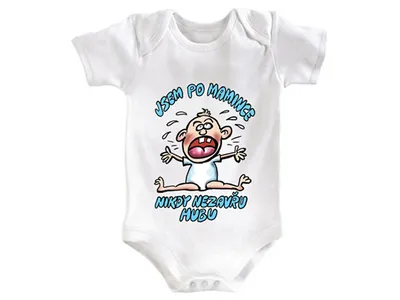 Obrázok produktu pre Dojčenské body Som po mamičke - veľkosť 86-92