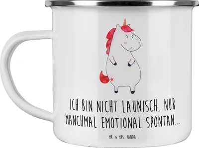 Produktbild von Mr. & Mrs. Panda Pott Emotionen ausdrücken - Weiß - Geschenk, Gefühle zeigen, Trost, Teetasse, emotionale Aussagen, Aufmunterung, liebevoller Gruß, Vertrauem, Zuversicht