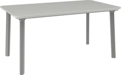 Image de Table de jardin en plastique Toomax ITALIA DINNING gris clair