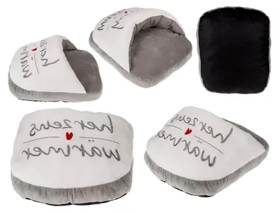 Produktbild von Fußwärmer, Herzenswärmer, L: ca. 35 cm, 100% Polyester