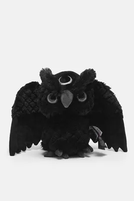 Produktbild von Killstar Plüschfigur  Kreeptures - Owlman Plush schwarz/rot Standard