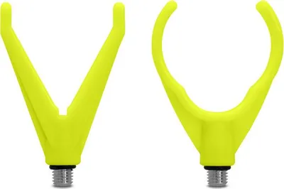 Produktbild von DELPHIN HoldSET, Rutenhalter-Set, Fluo-Gelb, 101006007