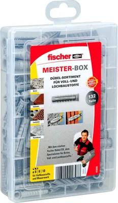 Obrázok produktu pre Sadka Dúbelov 132 Ks. Fischer Sx-Box