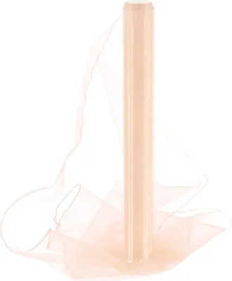 Image de Organza 40 cm/10y abricot