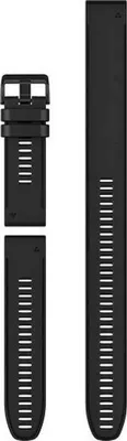 Image de Garmin - 010-12907-00 - Bracelet de remplacement/interchangeable - QuickFit® 26 mm - Silicone - Noir