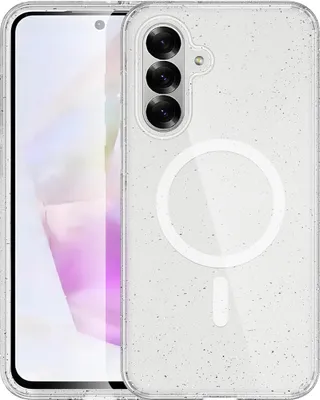 Produktbild von imoshion Sparkle Back Cover mit MagSafe Samsung Galaxy A56 - Glitzer Transparent