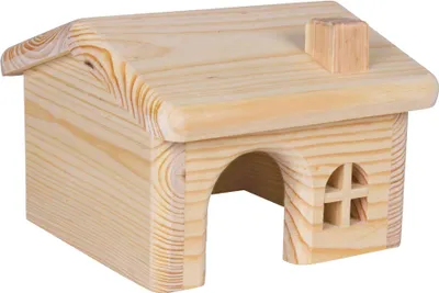 Obrázok produktu pre Drevený domček 15 × 11 × 15 cm