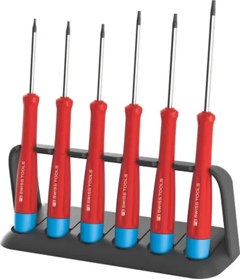 Zdjęcie produktu dla Zestaw śrubokrętów elektronicznych PB Swiss Tools, do TX, 6-częściowy