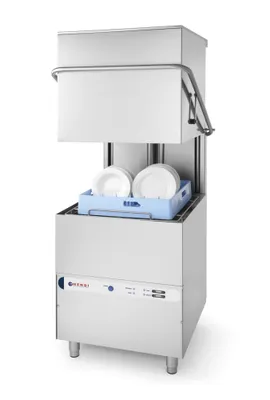 Obrázek produktu pro HENDI Myčka nádobí s odsavačem par 50x50 - elektromechanické ovládání, 400V/8600W, 745x900x(V)1406mm