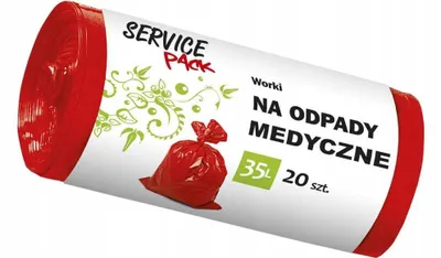 Immagine prodotto di SP MEDICAL Sacchetti per rifiuti in LDPE da 35 litri, confezione da 20 pezzi