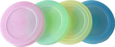 Obrázek produktu pro Víčko OMNIA 8,5cm plastové, pastelové barvy (4ks)