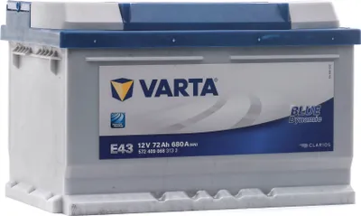 Immagine prodotto di VARTA E43 Blue Dynamic 12V 72Ah 680A batteria auto 572 409 068 incl. 7,50 € di cauzione