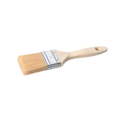 Produktbild von WESTEX Flachpinsel helle Naturborste 9. Stärke, 50 mm