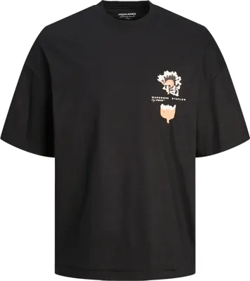 Produktbild von Jack & Jones Sequoia Graphic Kurzarm-t-shirt Schwarz XL Mann Schwarz XL