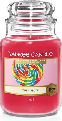 Produktbild von Yankee Candle Housewarmer Large Jar Tutti Frutti Duftkerzen (623g)