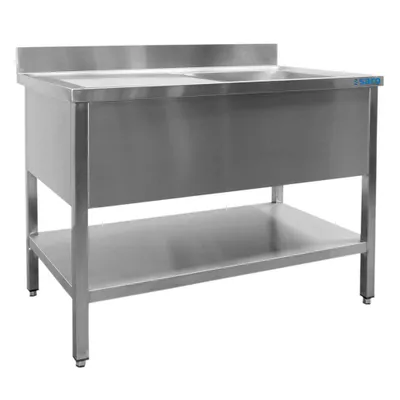 Immagine prodotto di Mobile lavello Saro, 1 vasca, lato destro - L 1400 x 600 mm