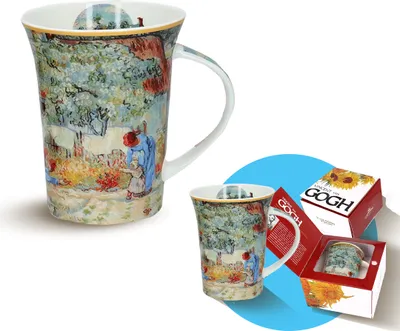 Productafbeelding van Carmani - Vincent van Gogh, Eerste Slok Kopje - Bekers en mokken - Koffiemokken met handvat - Cadeau-idee