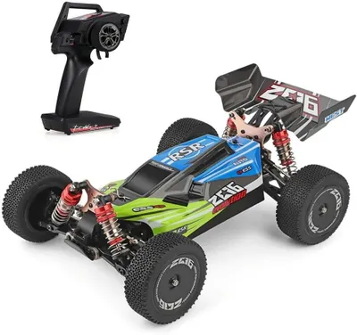 Obrázek produktu pro Ovládané auto na dálkové ovládání - terénní vozítko (buggy) 4x4 - měřítko 1:14 - rychlost až 60 km/h - závodní auto