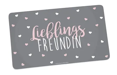 Produktbild von Frühstücksbrettchen Lieblingsfreundin