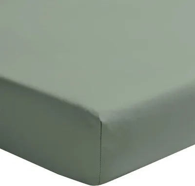 Productafbeelding van Hoeslaken, Premiere salie, 80 x 200 cm, Essix, groen