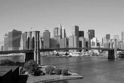 Produktbild von Fototapete - Manhattan Gray 375x250cm - Vliestapete