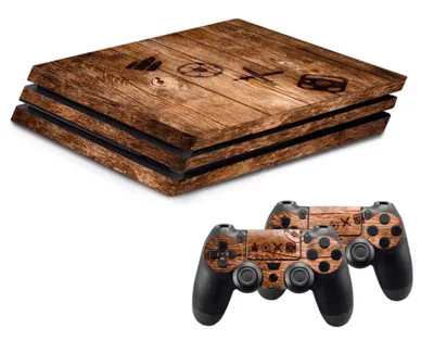 Produktbild von Hama 00054465, Aufkleber, PlayStation 4, Holz, Sony PlayStation 4 Pro, 7 Stück(e)