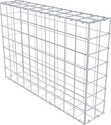 Immagine prodotto di Gabbione 100 cm x 70 cm x 20 cm (L x H x P), maglia 10 x 10 cm, anello a spirale