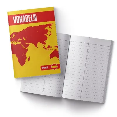 Produktbild von itenga Vokabelheft Spanisch DIN A5, 56 Seiten 100g Naturpapier