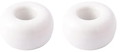 Produktbild von 2er-Set Zahnbürstenhalter aus Keramik mit hohlem Design, vielseitig verwendbarer Make-up-Pinselhalter für die Badezimmerablage