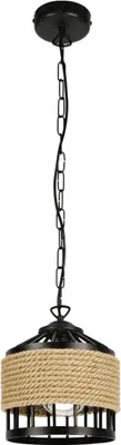 Image de Lampe suspendue KOLOSEUM 1 noire petite 22 cm