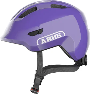 Produktbild von ABUS Kinderhelm Smiley 3.0 - Fahrradhelm mit tiefer Passform, kindergerechten Designs & Platz für einen Zopf - für Mädchen und Jungs - candid purple, Größe M