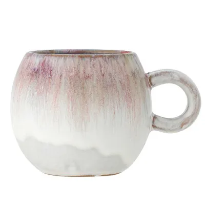 Produktbild von Bloomingville Becher PAULA Rosé mit Henkel 275 ml Tasse