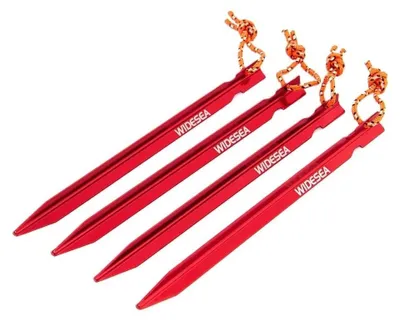 Image de Lot de 4 piquets de tente pour sols durs