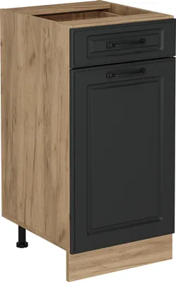 Produktbild von Küchenunterschrank Vicco R-Line Anthrazit Landhaus 40 cm ohne Arbeitsplatte, Model 53905