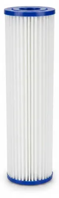 Produktbild von 10' Sediment Wasserfilter (Pleated Polyester) 10 µm Auswaschbar Wiederverwendbar