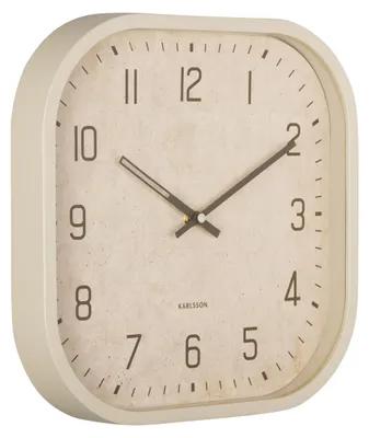 Produktbild von WANDUHR Elemental Cuadrado - Weiß - 30/30/30 cm