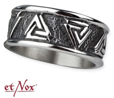 Produktbild von Ring Wotansknoten Edelstahl etNox  54 (17.2 mm Ø)