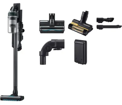 Produktbild von Samsung VS70H25XLT/WD, Stabstaubsauger, Beutellos, Schwarz, Grün, 0,8 l, Trocken, HEPA