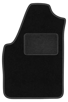 Produktbild von Fahrermatte Velours für Fiat Idea 2003-2010 (Minivan) – 1-tlg, Schwarz, passgenau – Wielganizator LUX