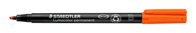 Produktbild von Staedtler Folienstift Lumocolor perm B orange